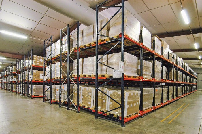 Push Back Pallet Rack for Miramar warehouses